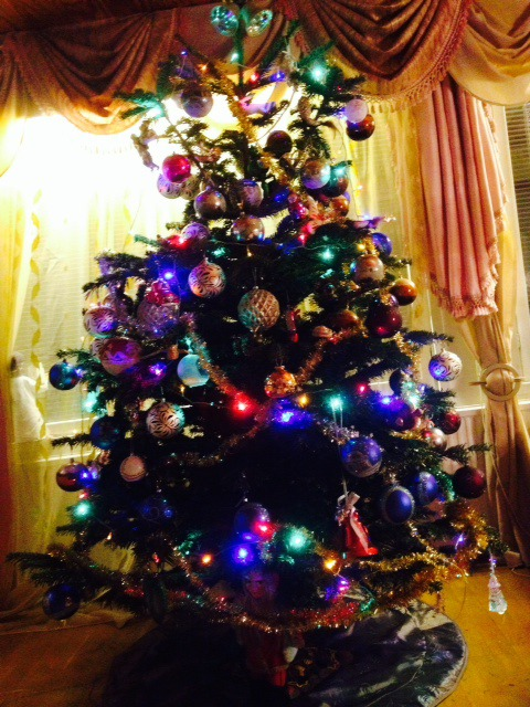 皆が作ってくれたクリスマスツリー