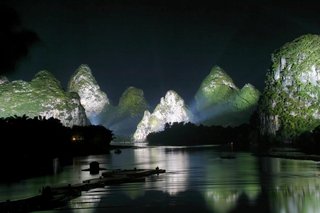 桂林の夜